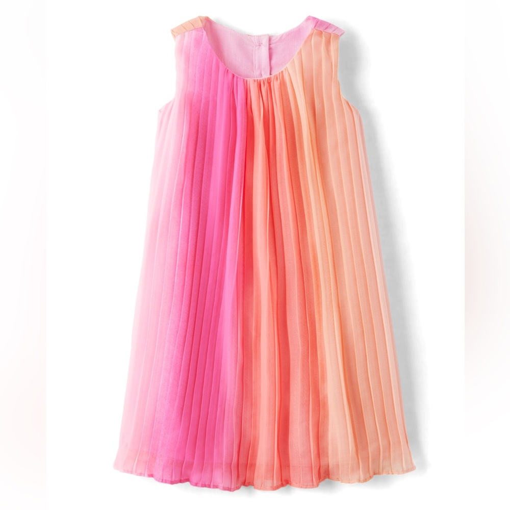 Gymboree Magical Monarch Girls Ombre Pleated Dress
